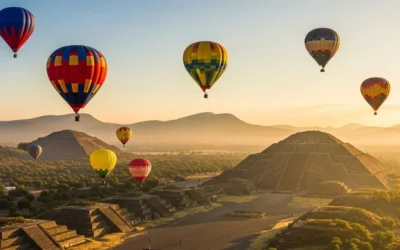 ✨ Experiencia Inolvidable: Vuelo en Globo Aerostático en Teotihuacán ✨